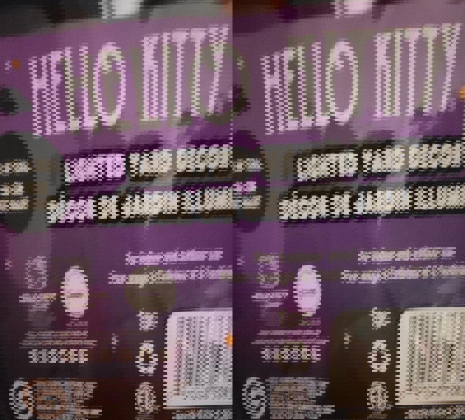 Hello Kitty Lighted Halloween Decor