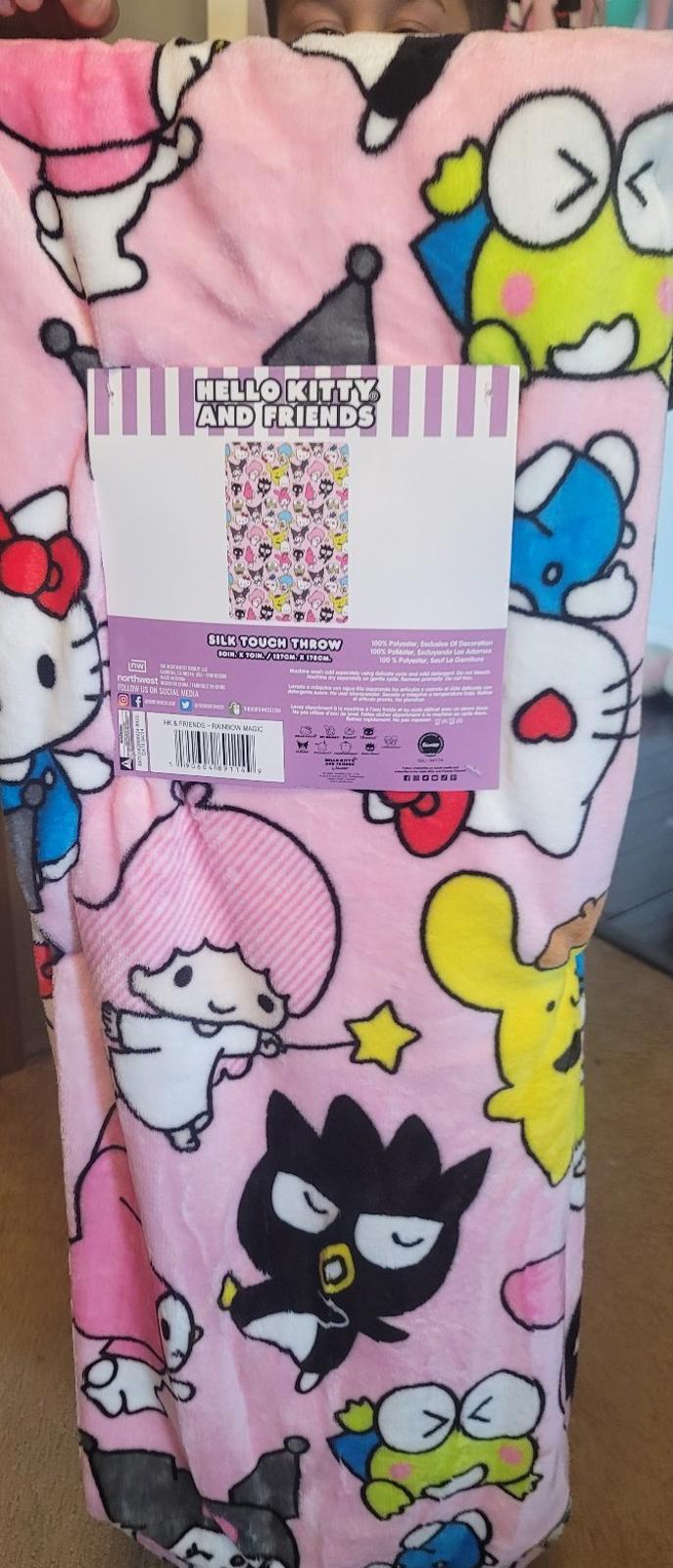 Hello Kitty silk touch throw