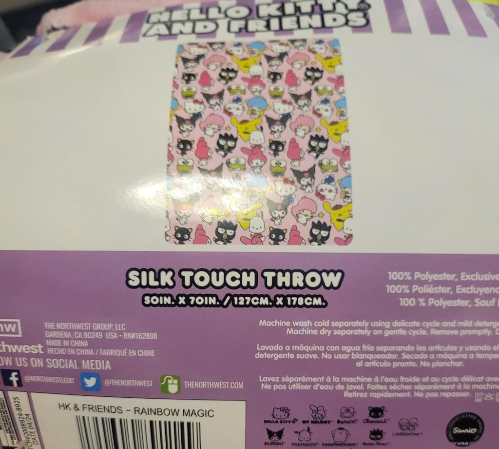 Hello Kitty silk touch throw
