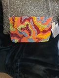 Hand beaded Clutch