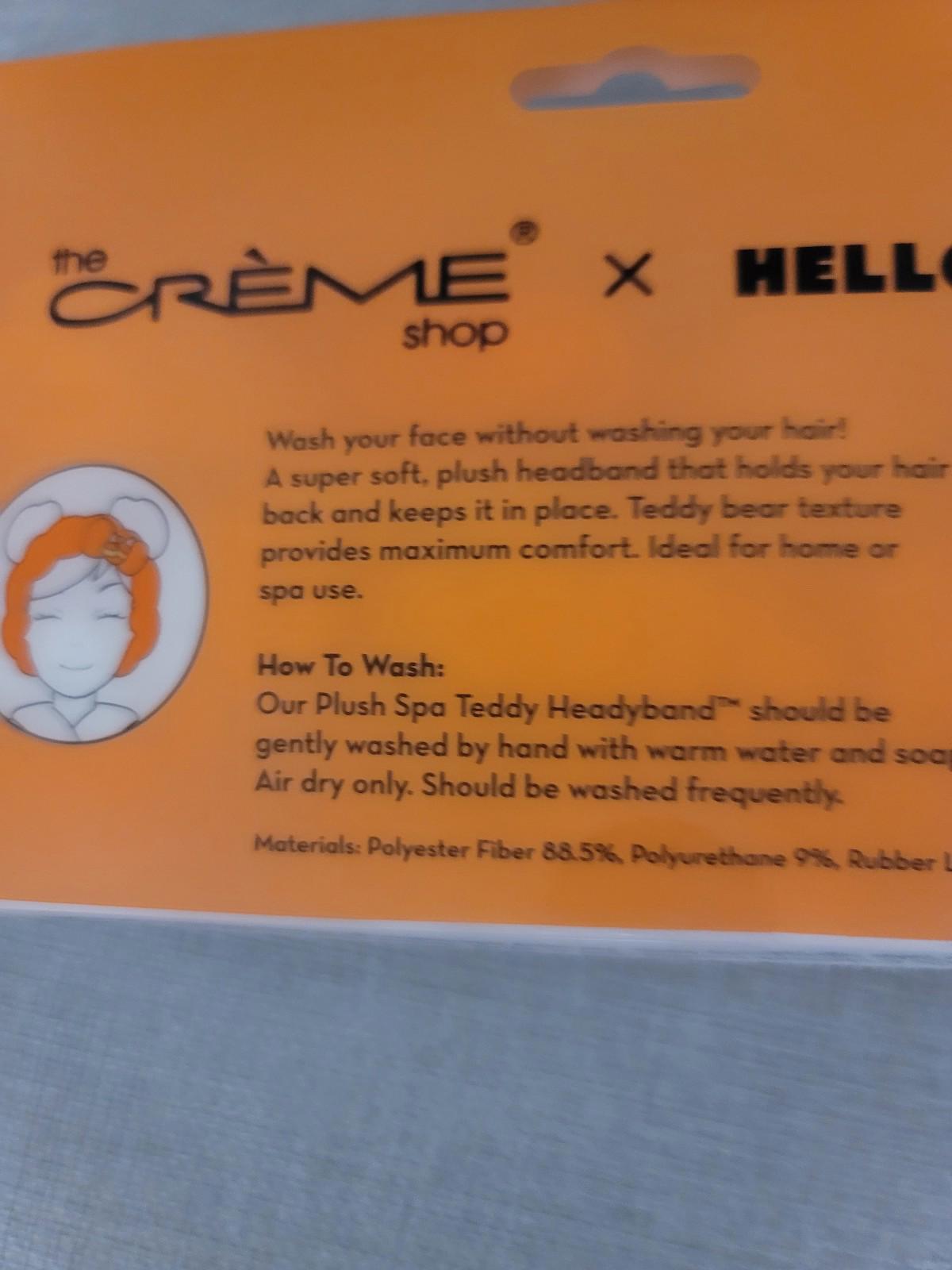 Hello kitty spa headband