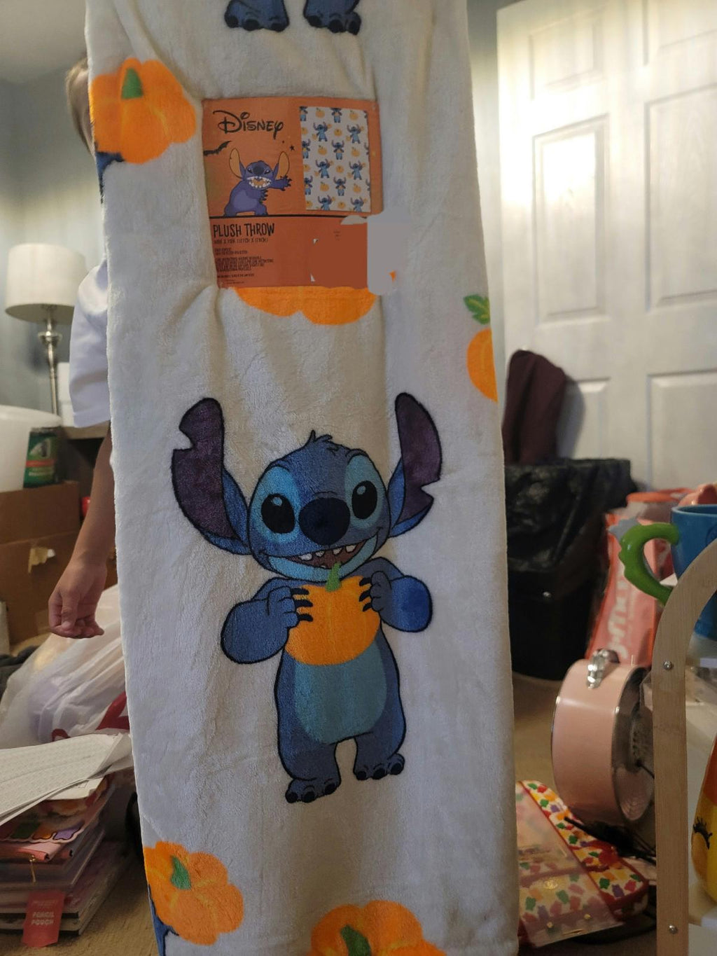 Stich Halloween Blanket